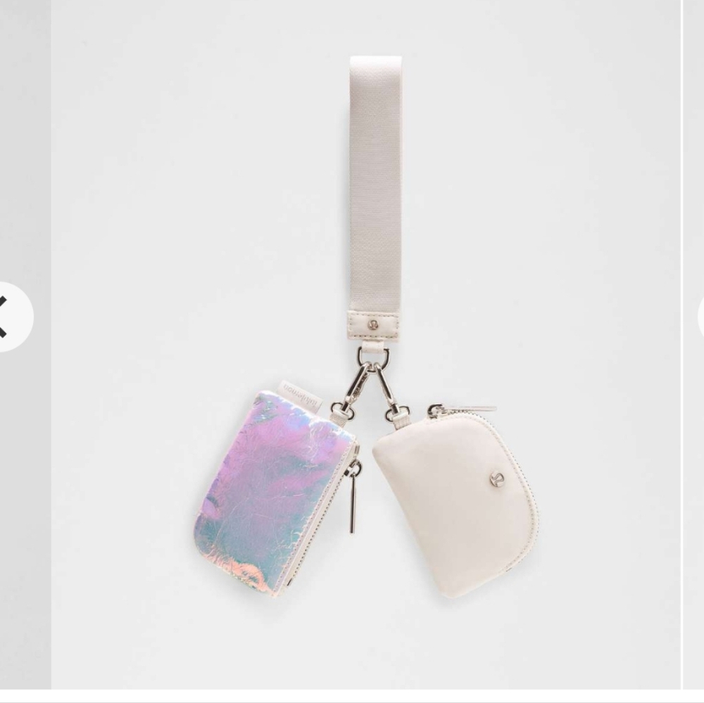 LULULEMON DUAL POUCH IRIDESCENT/BONE LIMITED EDITION - Picture 6 of 11